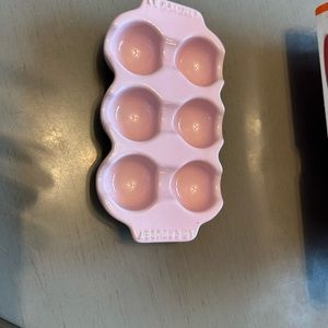 New Le Creuset egg holder